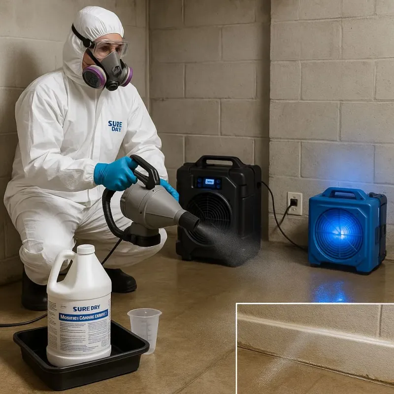 Sanitization and Odor Removal process in Lake Como, NJ