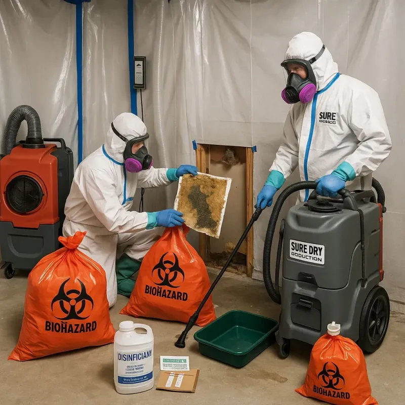 Contaminated Water Handling Protocols process in Lake Como, NJ