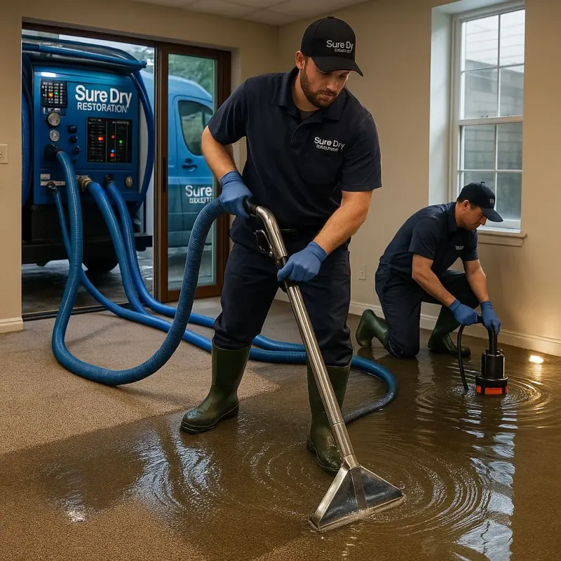 Water Extraction and Removal process in Lake Como, NJ